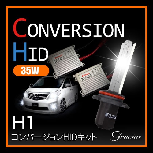 H1 W HIDコンバージョンキット   W HIDバラストキット  RA