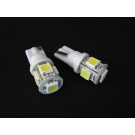 T10 / T16 LED ウェッジバルブ 5連 ホワイト