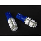 T10 / T16 LED ウェッジバルブ 9連 ブルー