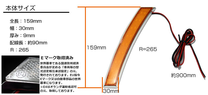 LEDサイドマーカー 